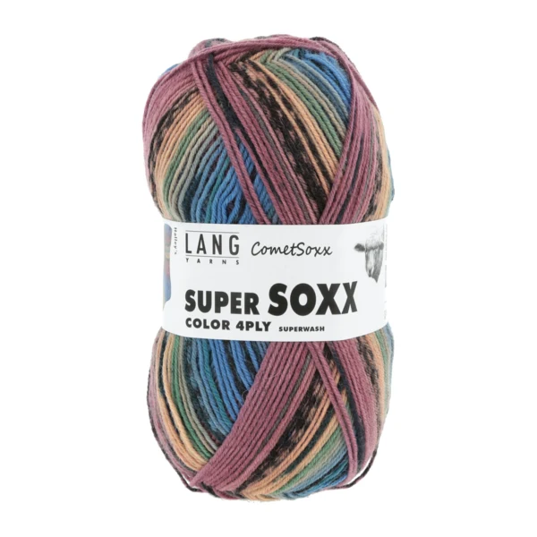 Lang Yarns Super Soxx Color 4-ply